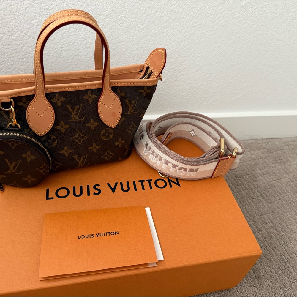 Louis Vuitton Brown Monogram Tote Bag
